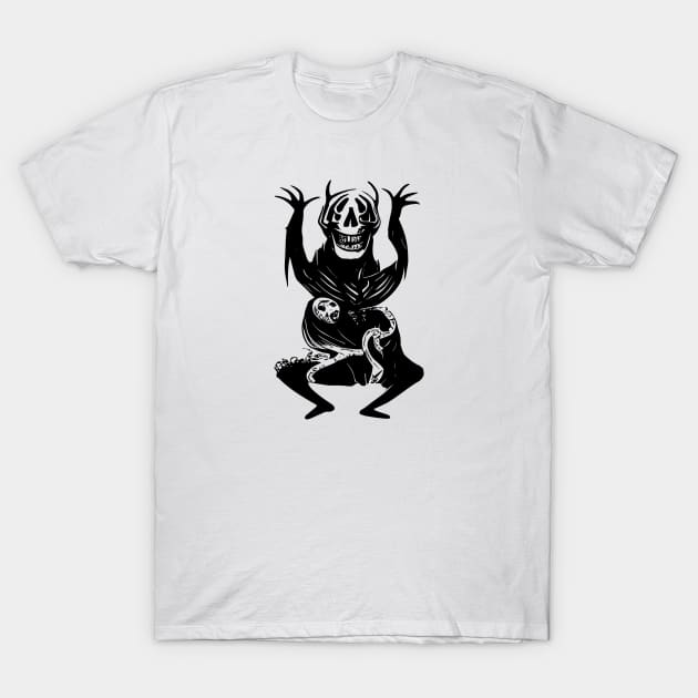 Dance of the Demon T-Shirt by Lolebomb